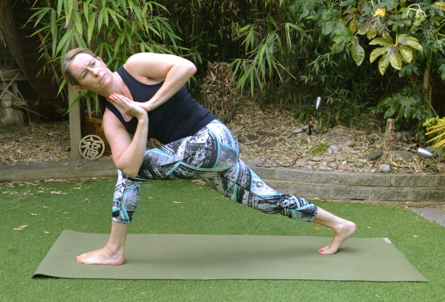 revolved side angle pose